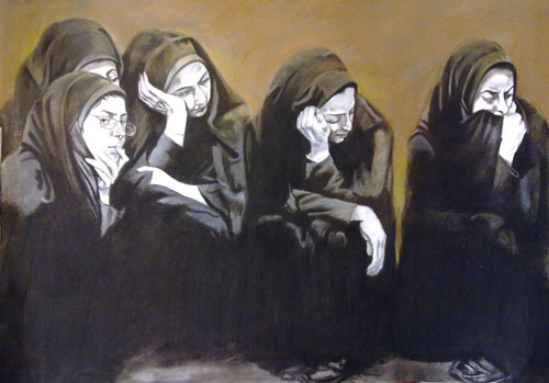 Women in chador